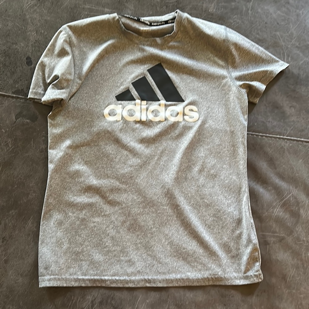 Adidas dri fit climalite short sleeve Boys shirt